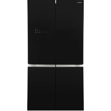 Холодильник Hitachi R-WB720VUC0 GBK черное стекло